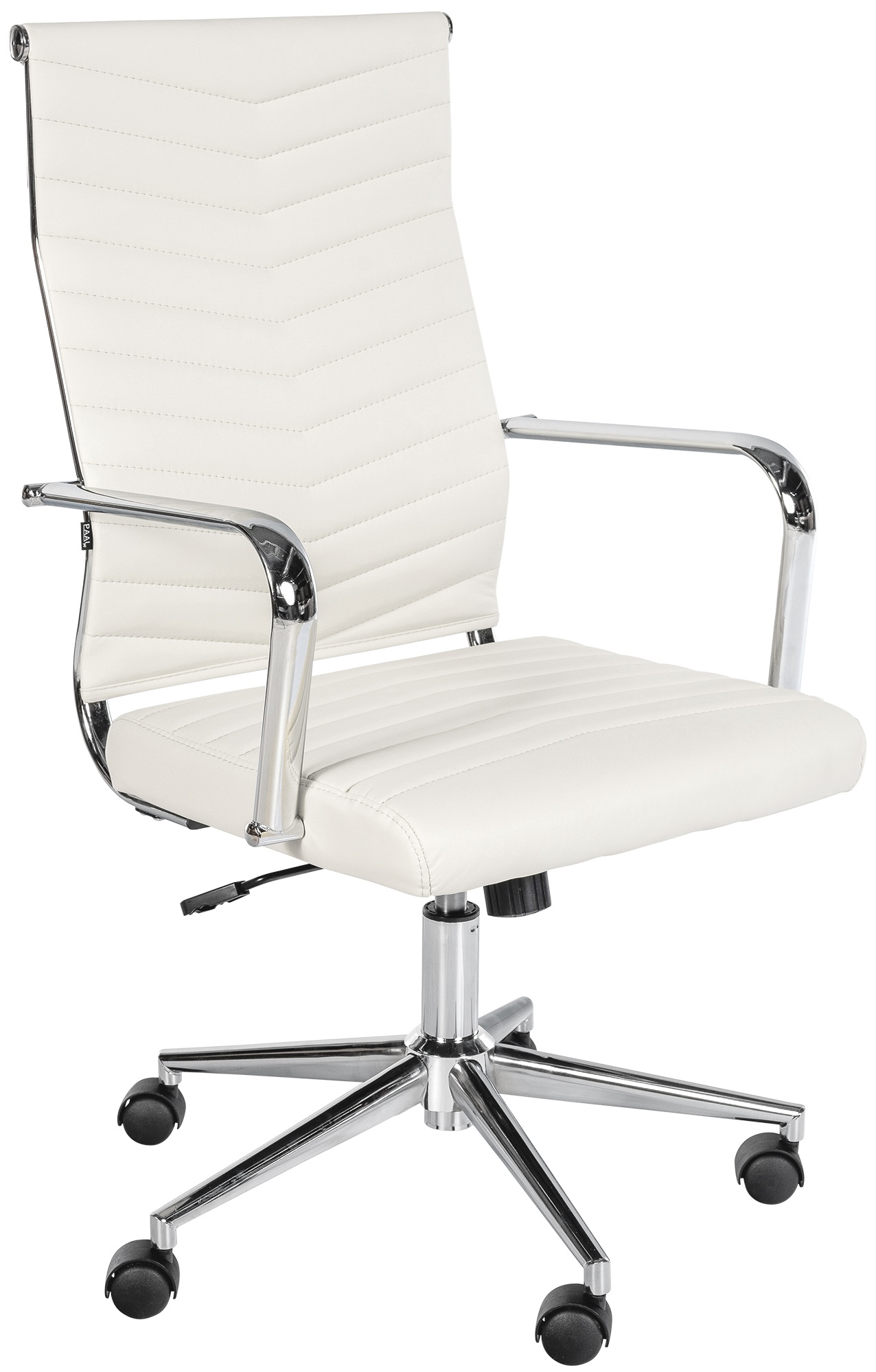 Silla de oficina de piel sintética Canby