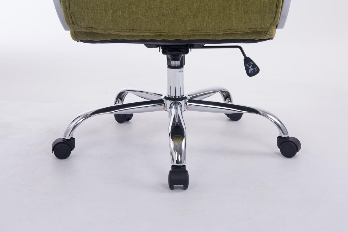 Silla de oficina XXL Vancouver tapizada en tela