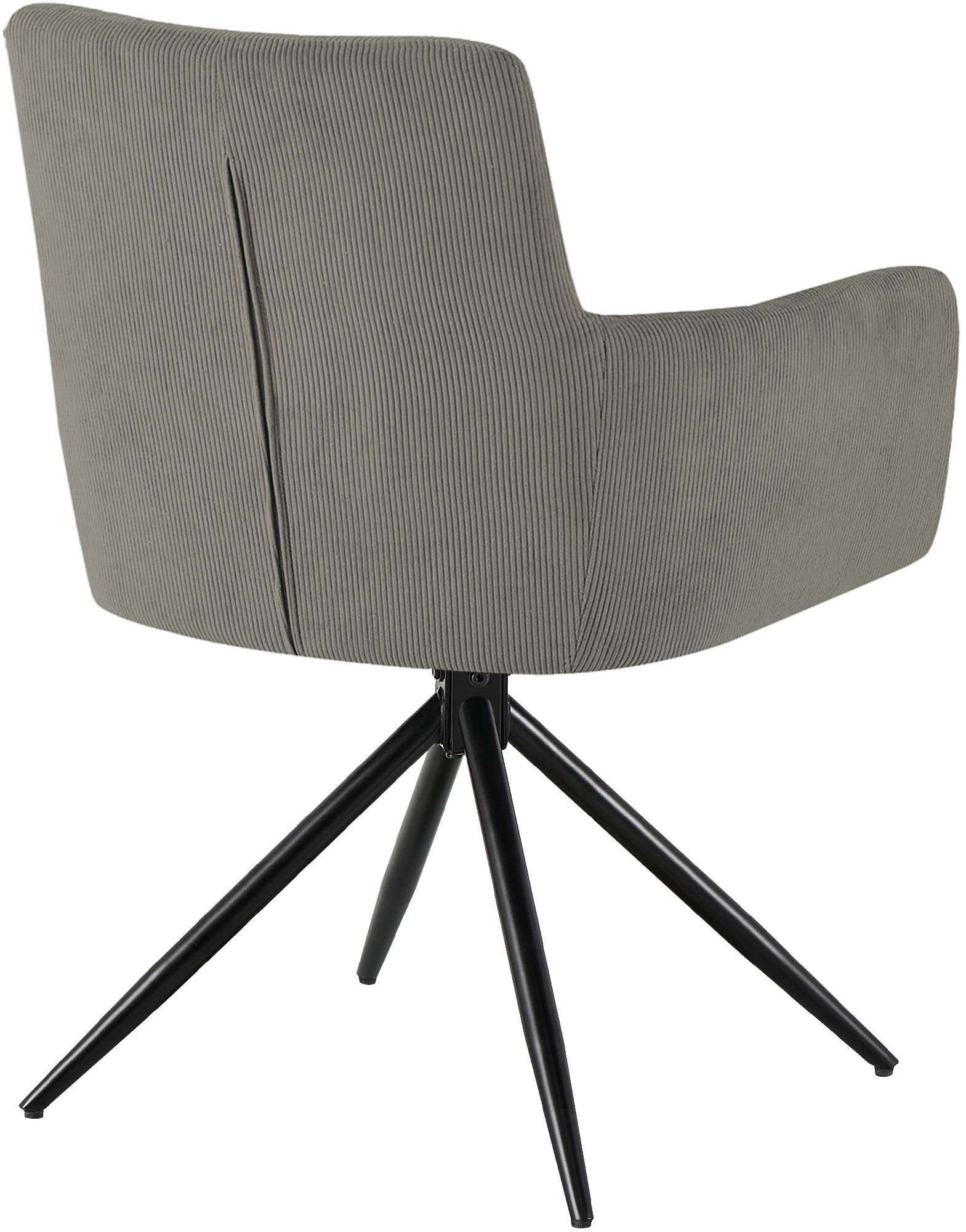 Silla de comedor Jonah de pana
