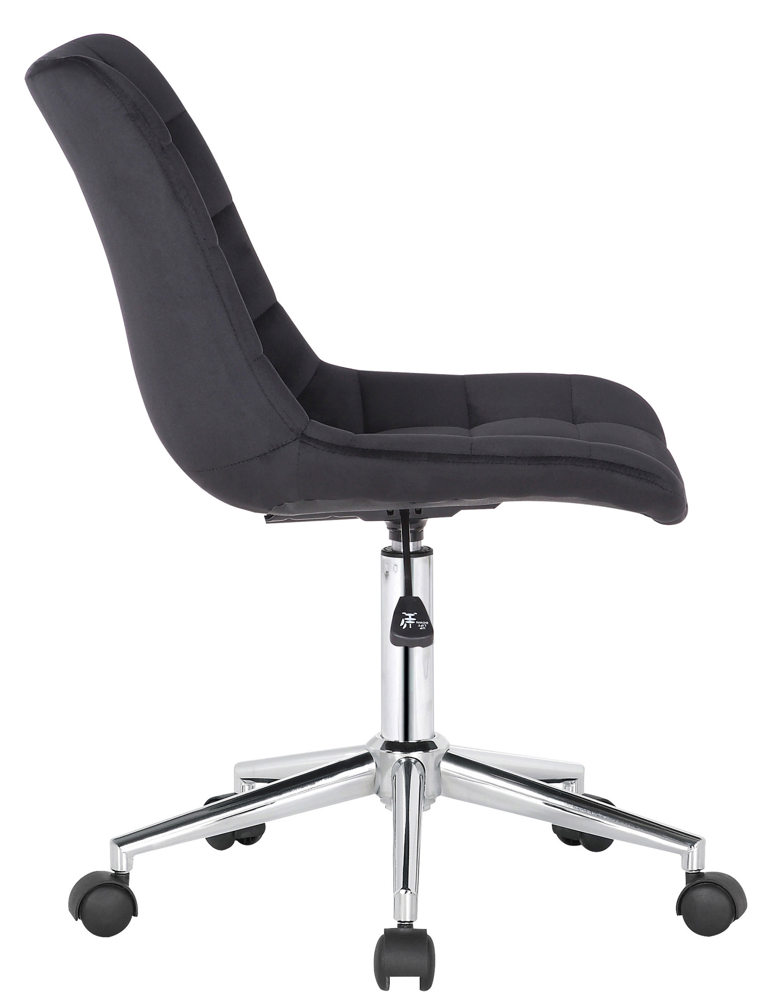 Silla de oficina Medford en terciopelo