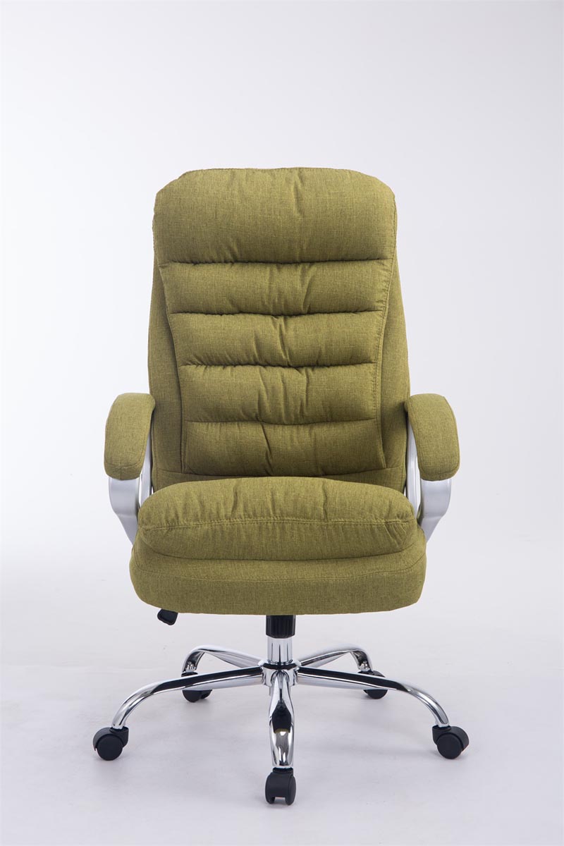 Silla de oficina XXL Vancouver tapizada en tela