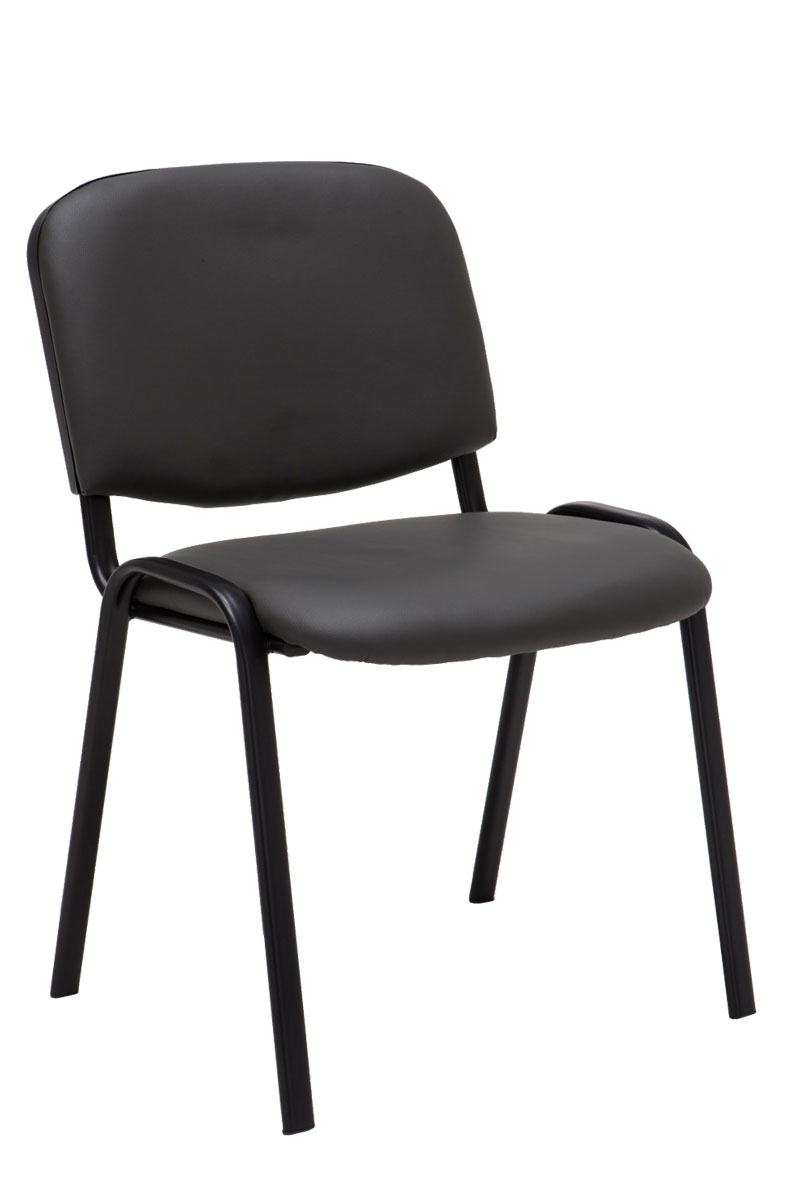 Set De 4 Sillas De Reuniones Ken En Cuero PU