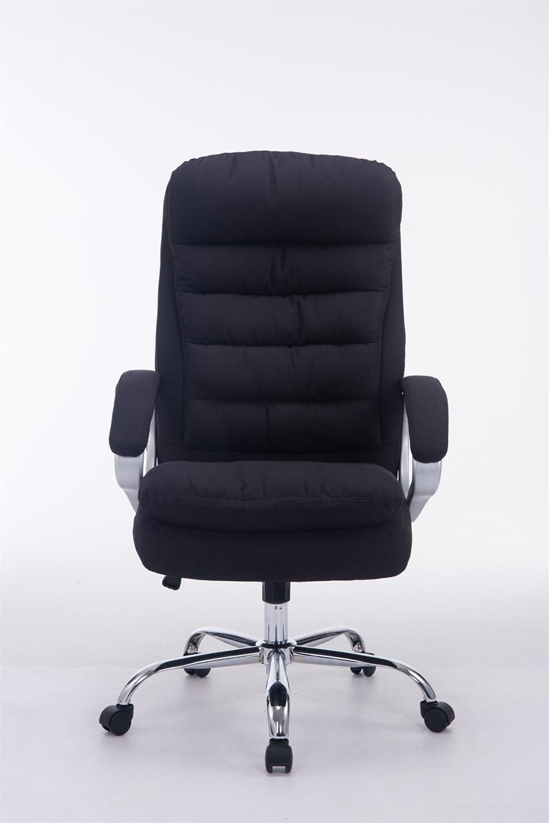 Silla de oficina XXL Vancouver tapizada en tela