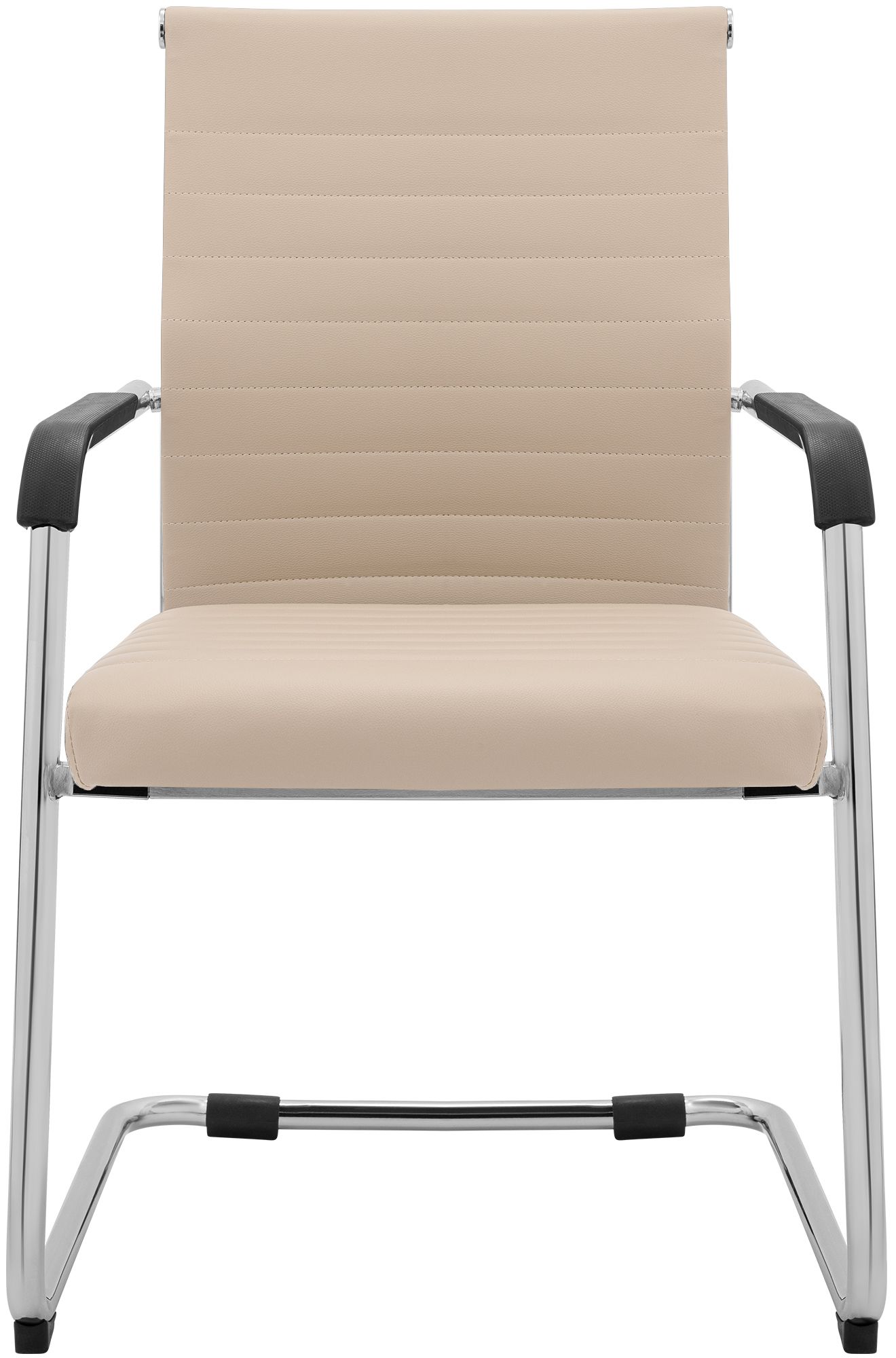 Juego de 2 sillas cantilever Hakon con efecto piel