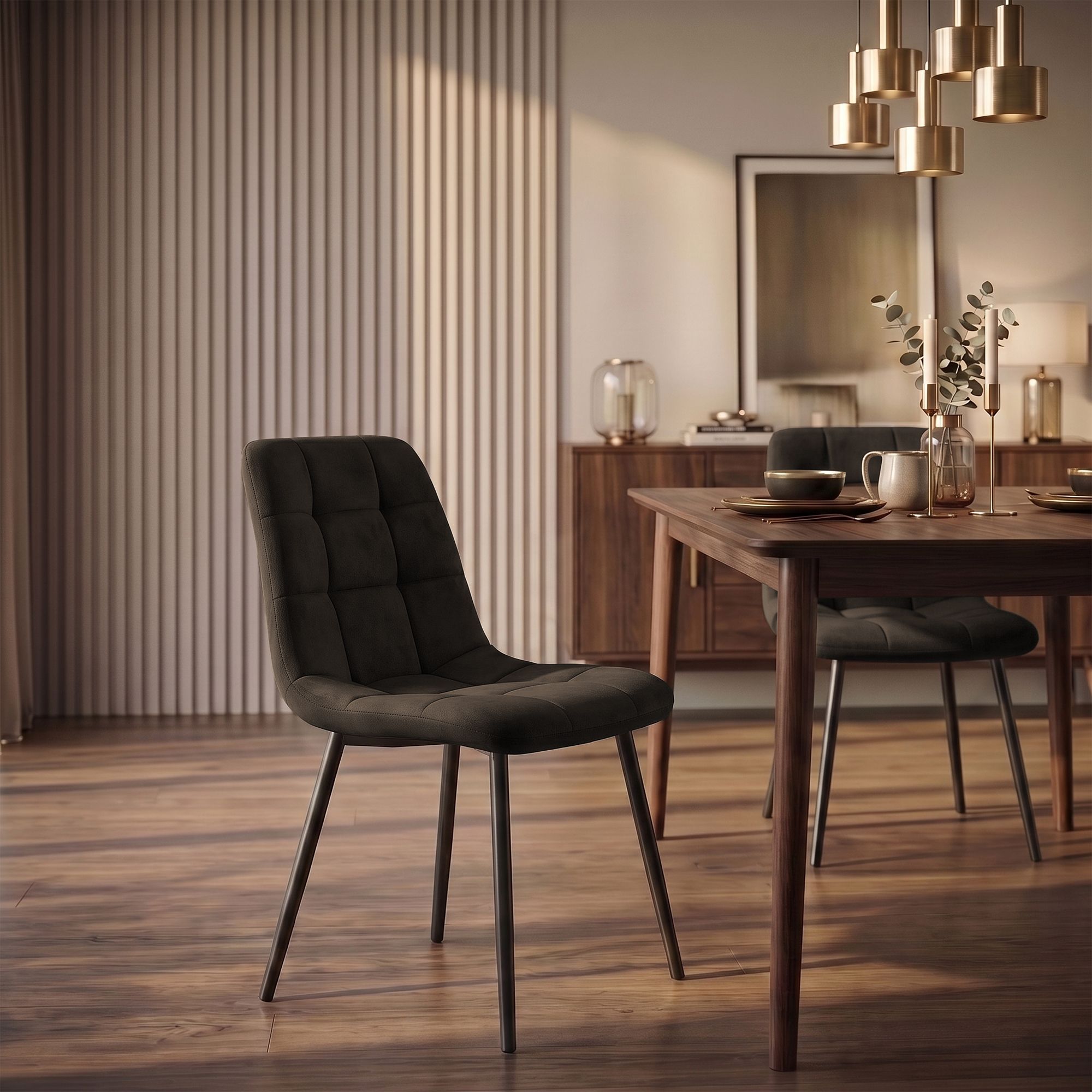 Pack de 4 sillas de comedor Tilde