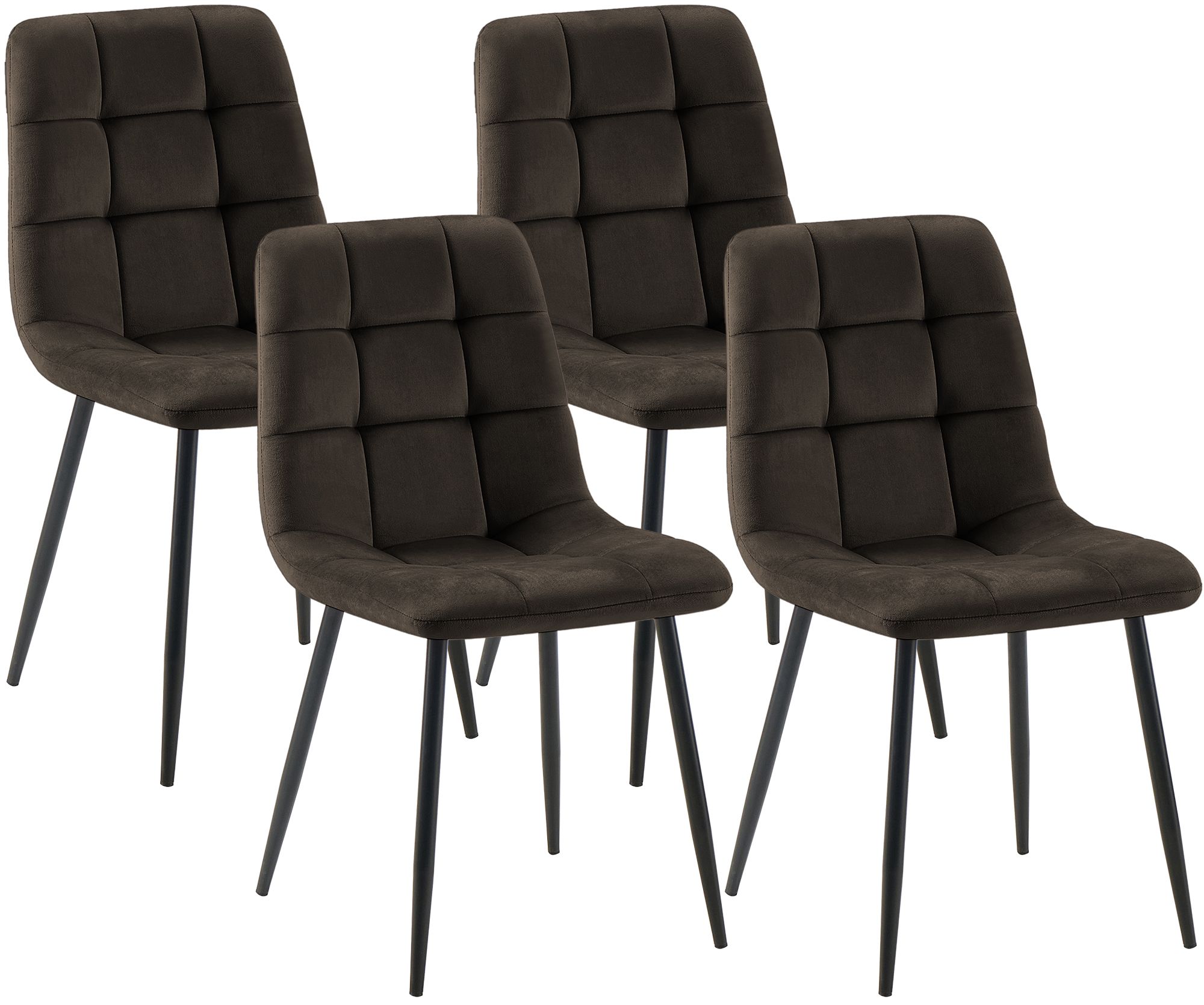 Pack de 4 sillas de comedor Tilde