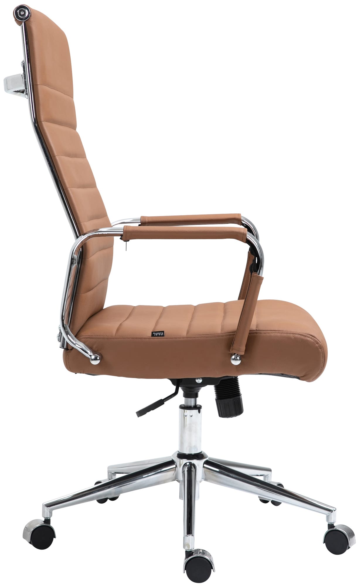 Silla de oficina Kolumbus de cuero auténtico