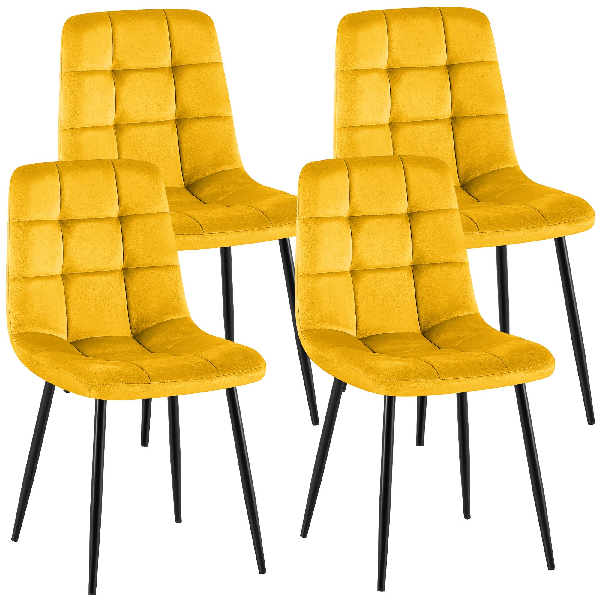 Juego de 4 sillas de comedor Antibes