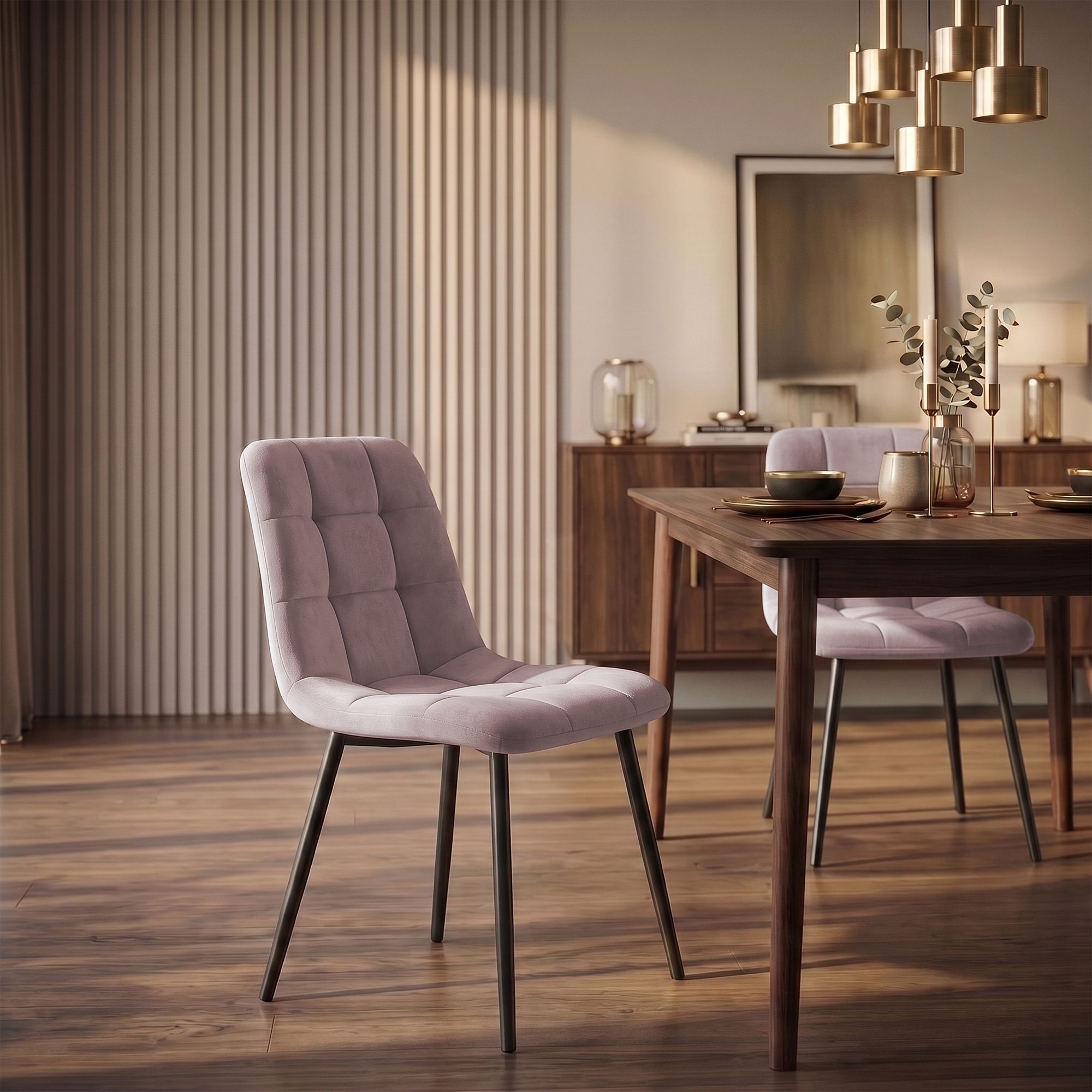 Pack de 4 sillas de comedor Tilde