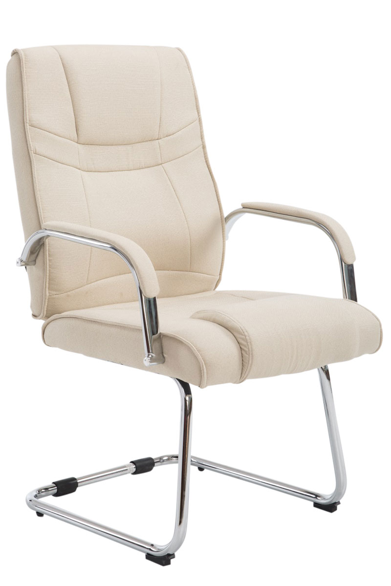 Silla Cantiléver XXL Attila Tapizada en Tela