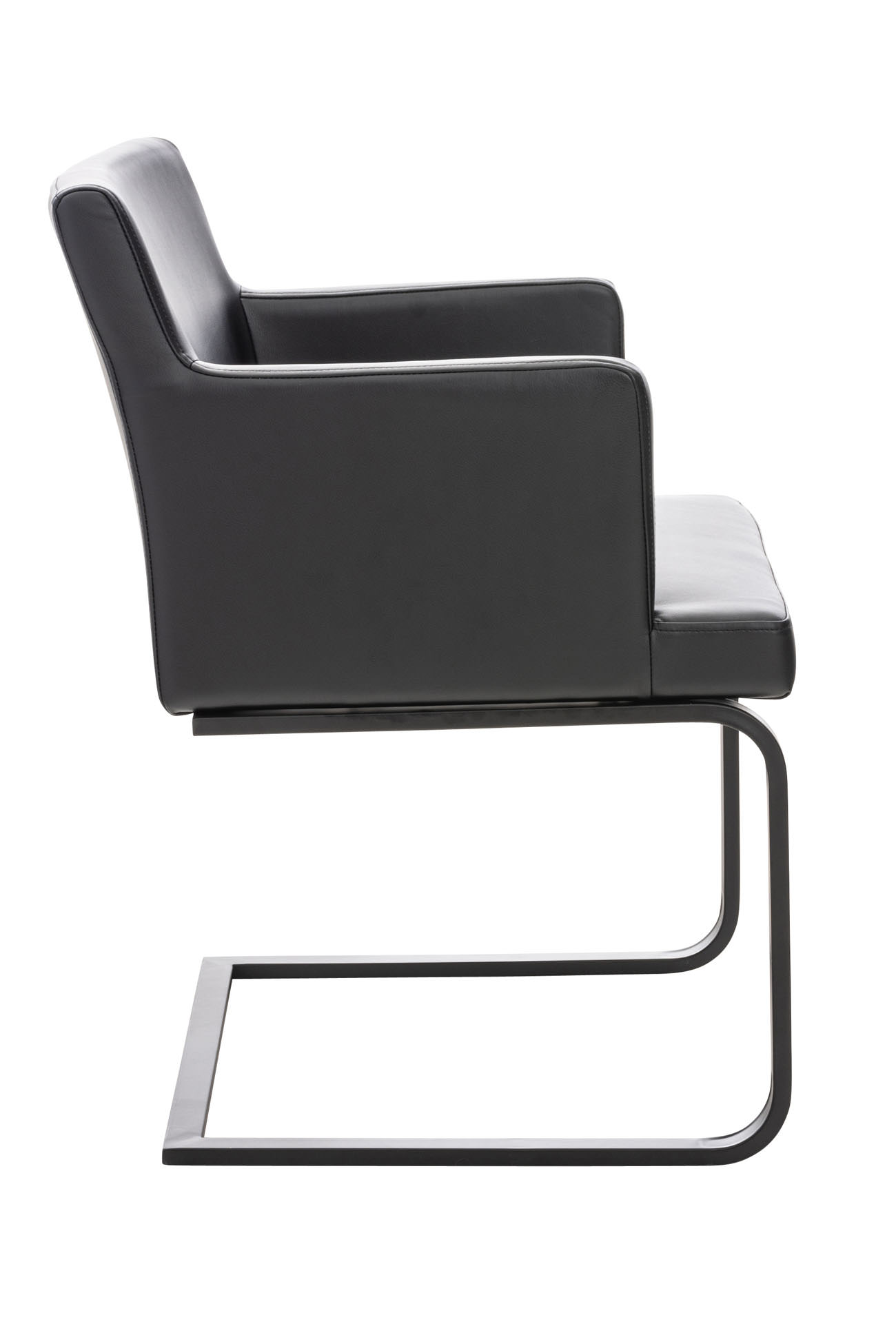 Silla Cantiléver Aberford en Cuero PU