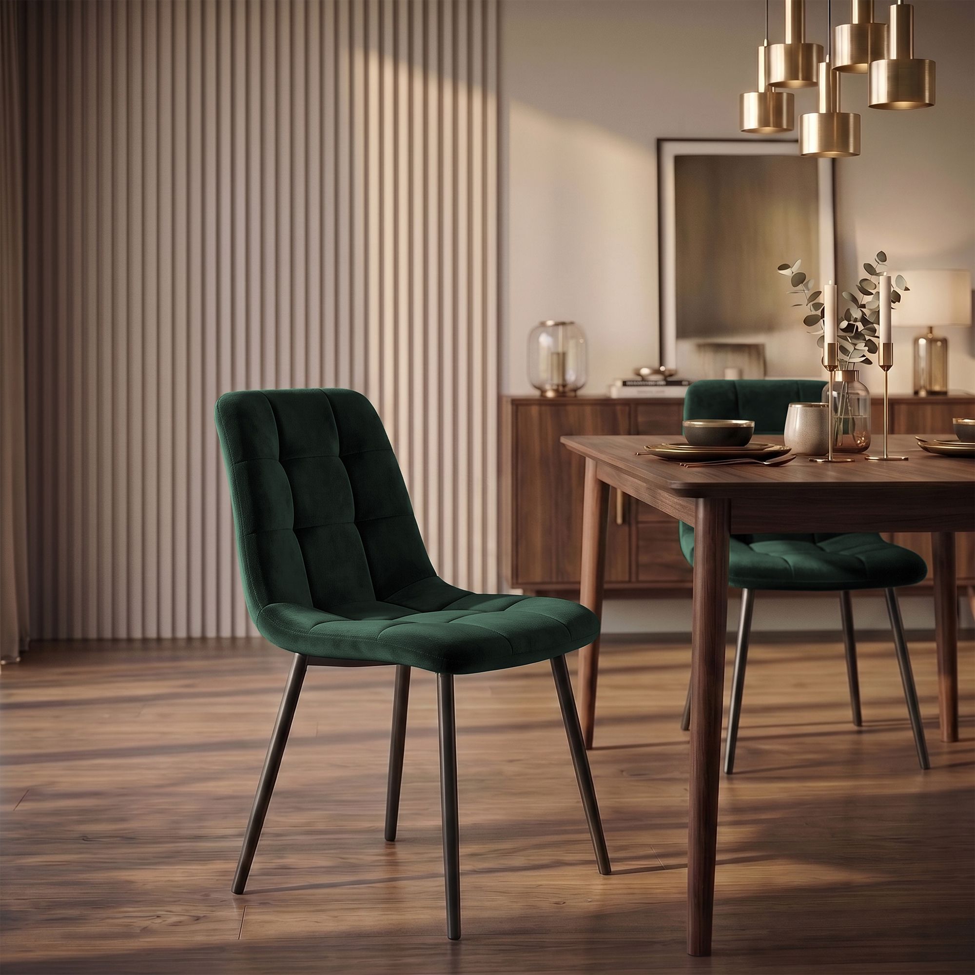 Pack de 4 sillas de comedor Tilde